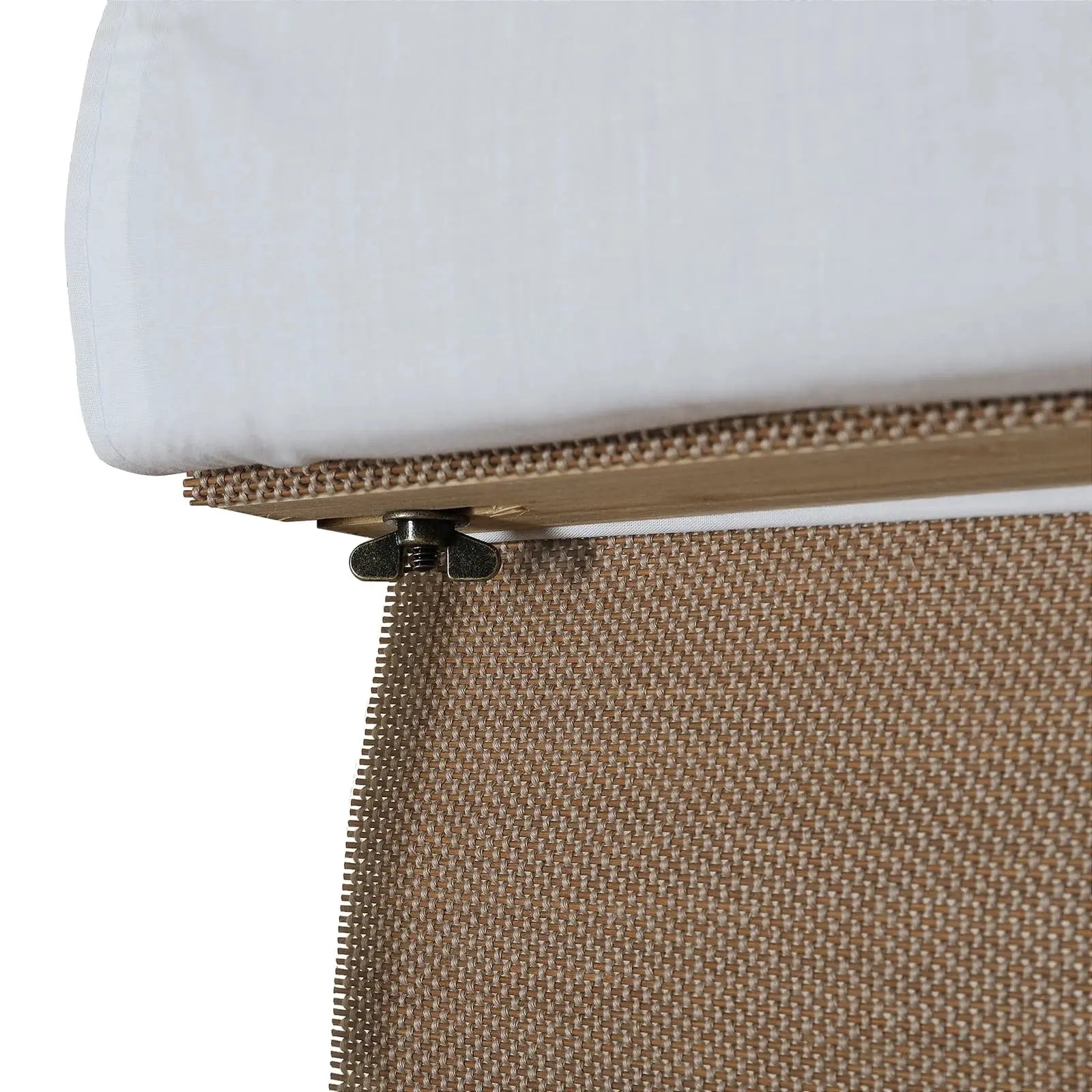 Natural Woven Bamboo Window Shade - Handmade Teak Wood Blinds for Privacy & Sun Protection - Perfect for Living Room, Bedroom, and Patio Decor