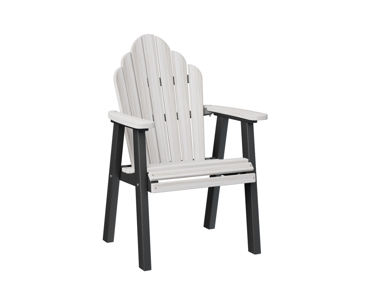 Berlin Gardens Cozi Back Dining Chair - Comfortable Patio & Outdoor Dining Chair for Garden, Deck, and Restaurant Use
