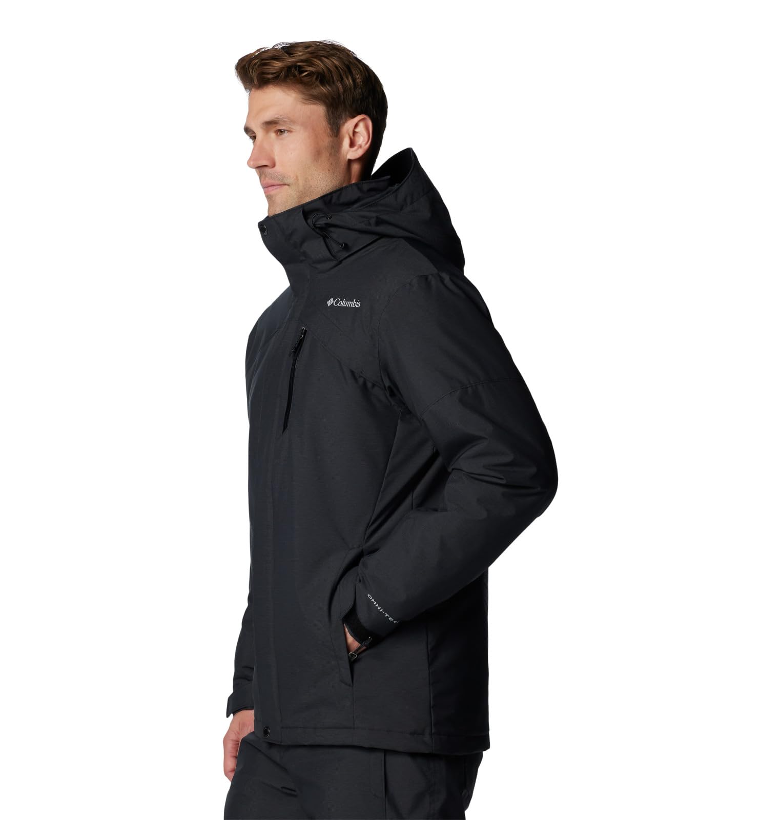 Columbia Men's Last Tracks II Jacket - Waterproof Winter Coat for Hiking & Outdoor Activities | Windproof Insulated Ski Jacket for Cold Weather Adventures