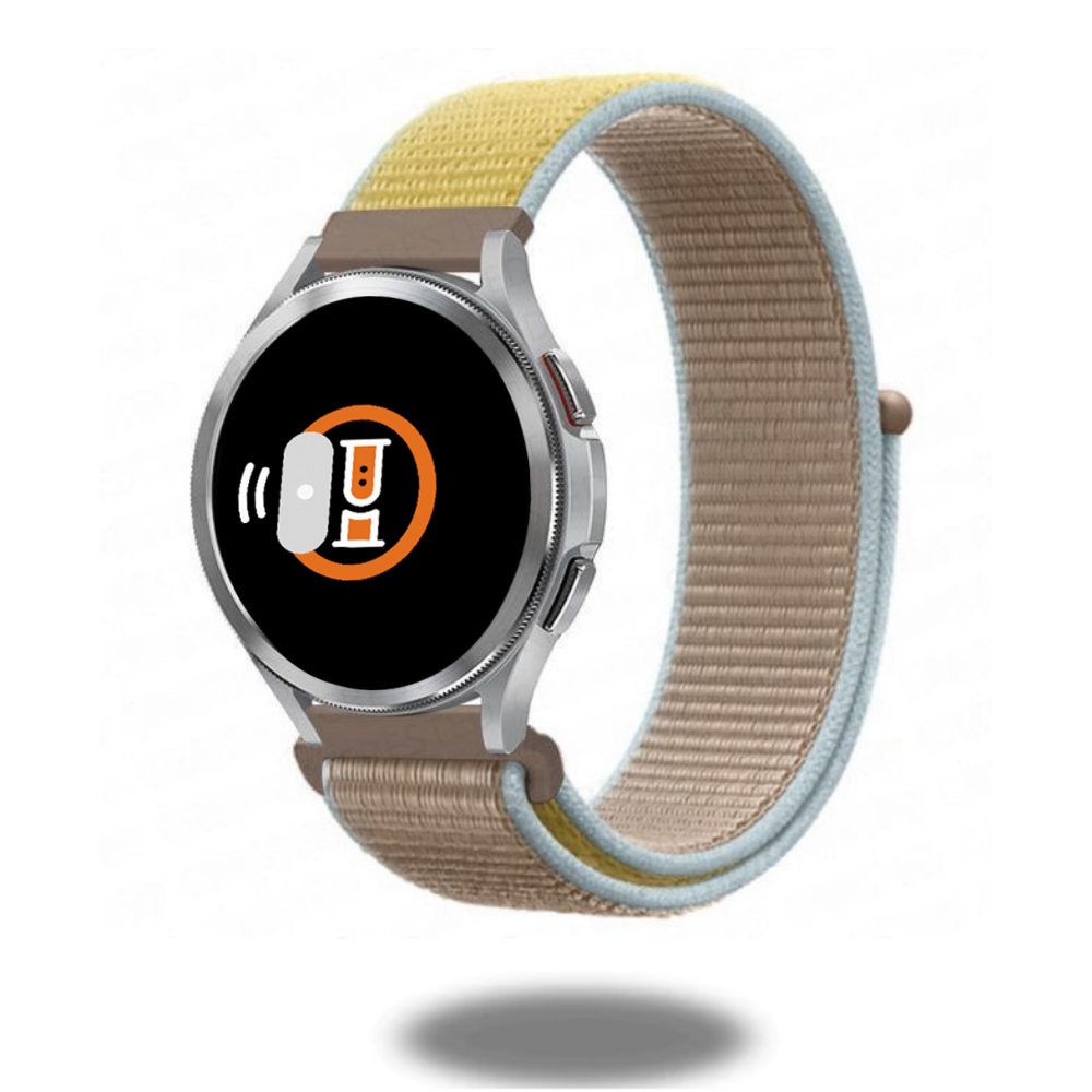 Premium Nylon Sports Loop Bands - 20mm & 22mm Width for Fitness, Yoga, and Resistance Training - Durable Workout Accessories for Home Gym & Physical Therapy