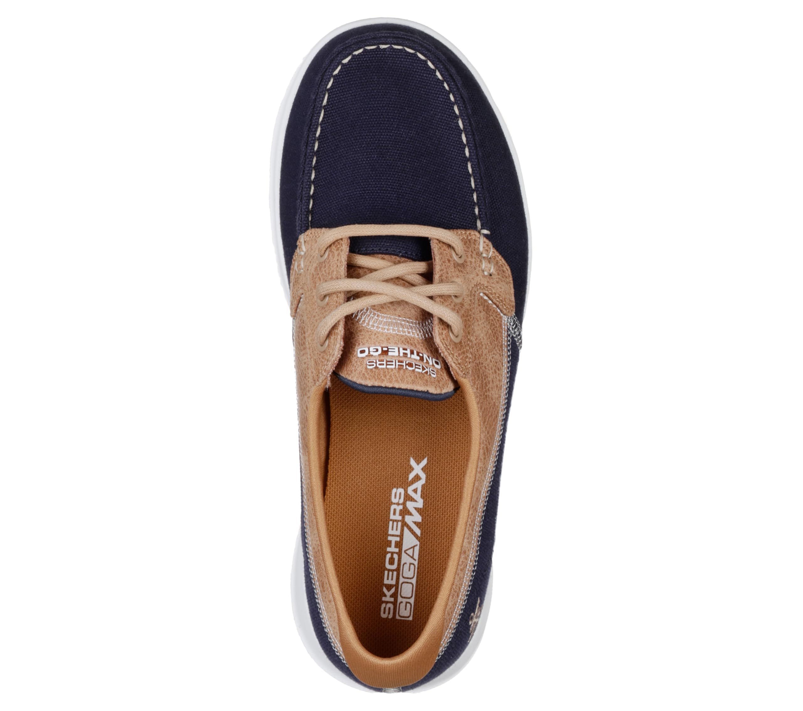 Skechers Women's Go Walk Lite-136070 Comfortable Slip-On Boat Shoes for Walking, Travel & Everyday Wear - Lightweight & Breathable Design