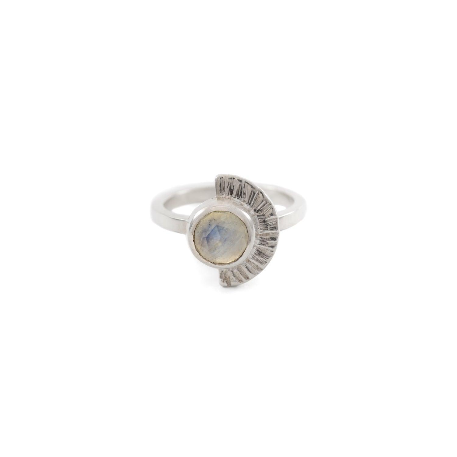 Hathor Ring - Elegant Egyptian Goddess Jewelry for Women | Handmade Sterling Silver Ring | Perfect for Boho Fashion, Spiritual Gifts & Everyday Wear