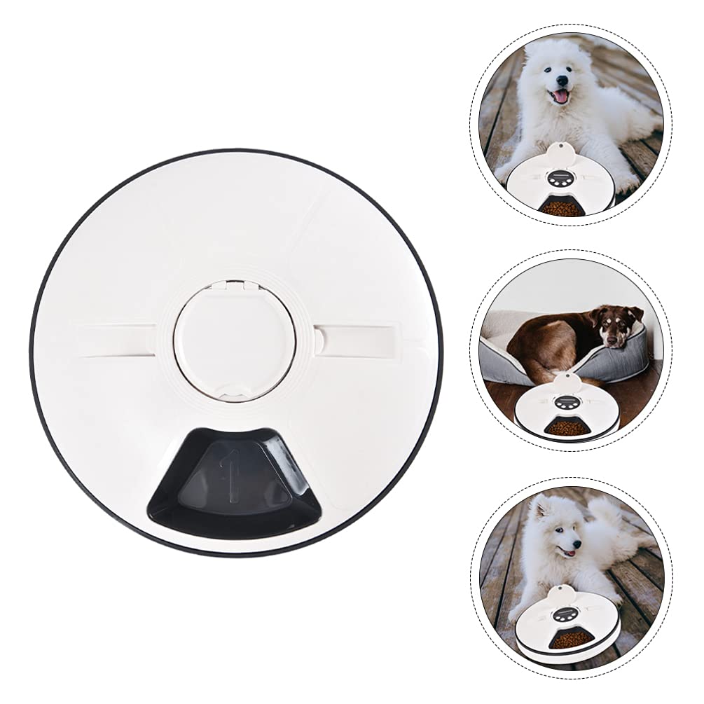 Balacoo Automatic Pet Feeder - Digital Cat & Dog Food Dispenser for Wet/Dry Food, ABS Bowl - Perfect for Puppy, Kitten & Small Pets - Ideal for Home, Travel & Busy Pet Owners