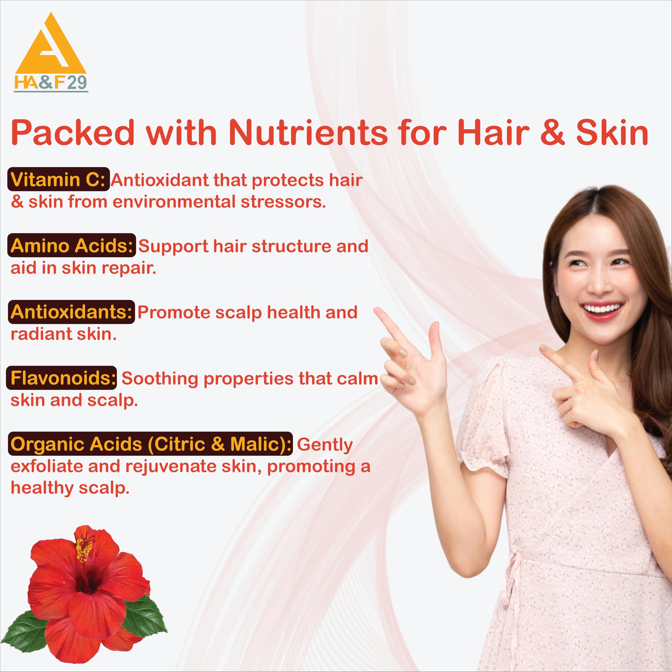 Organic Hibiscus Powder 100g - 100% Pure Natural Hair & Skin Care | Hair Conditioner, Face Exfoliant & Scalp Treatment | For DIY Beauty, Herbal Remedies & Holistic Wellness