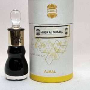 Premium 24ML Ajmal MUSK AL GHAZAL Perfume Oil - Limited Edition Black Deer Musk Attar for Men & Women | Long-Lasting Fragrance for Special Occasions, Date Nights & Daily Wear