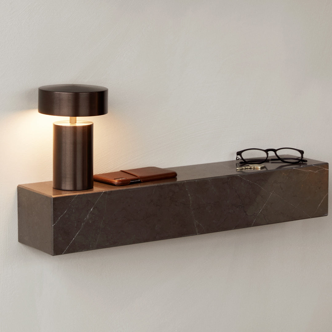 Modern LED Column Table Lamp - Adjustable Brightness, USB Charging Port, Touch Control for Bedroom, Living Room, Office & Study Desk Lighting