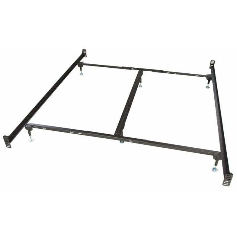 Bolt-On Rails Twin Full Bed Frame 855097 - Sturdy Metal Support for Twin & Full Size Mattresses, Perfect for Kids' Rooms, Guest Beds & Dormitories