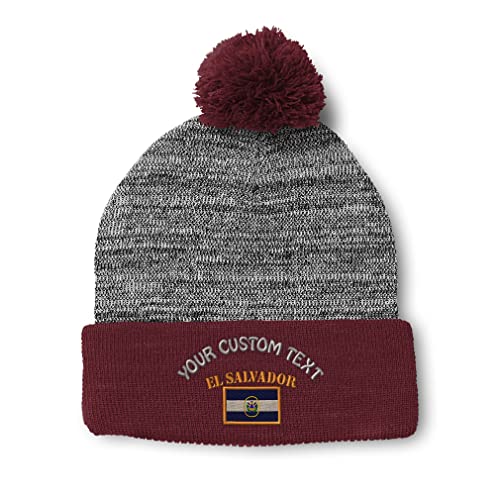 Heather Gray Burgundy Personalized Text Here