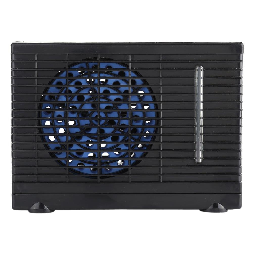 12V Portable Mini Air Cooler - Evaporative Water Cooling Fan for Car, Truck & Home - Stay Cool While Driving, Camping or Working