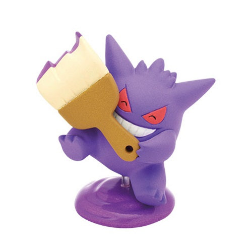 Pokemon Kitan Club Palette Purple Collection 2.5 Inch Mini Figure - Rare Cute Pokemon Figures for Collectors, Kids Gifts & Desk Decor