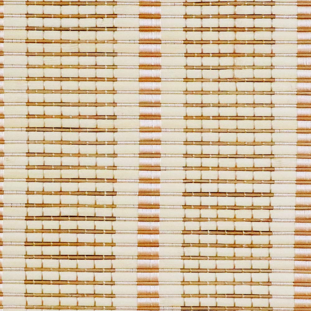 Cordless Bamboo Roman Shades - Light Filtering UV Protection Window Blinds with 6