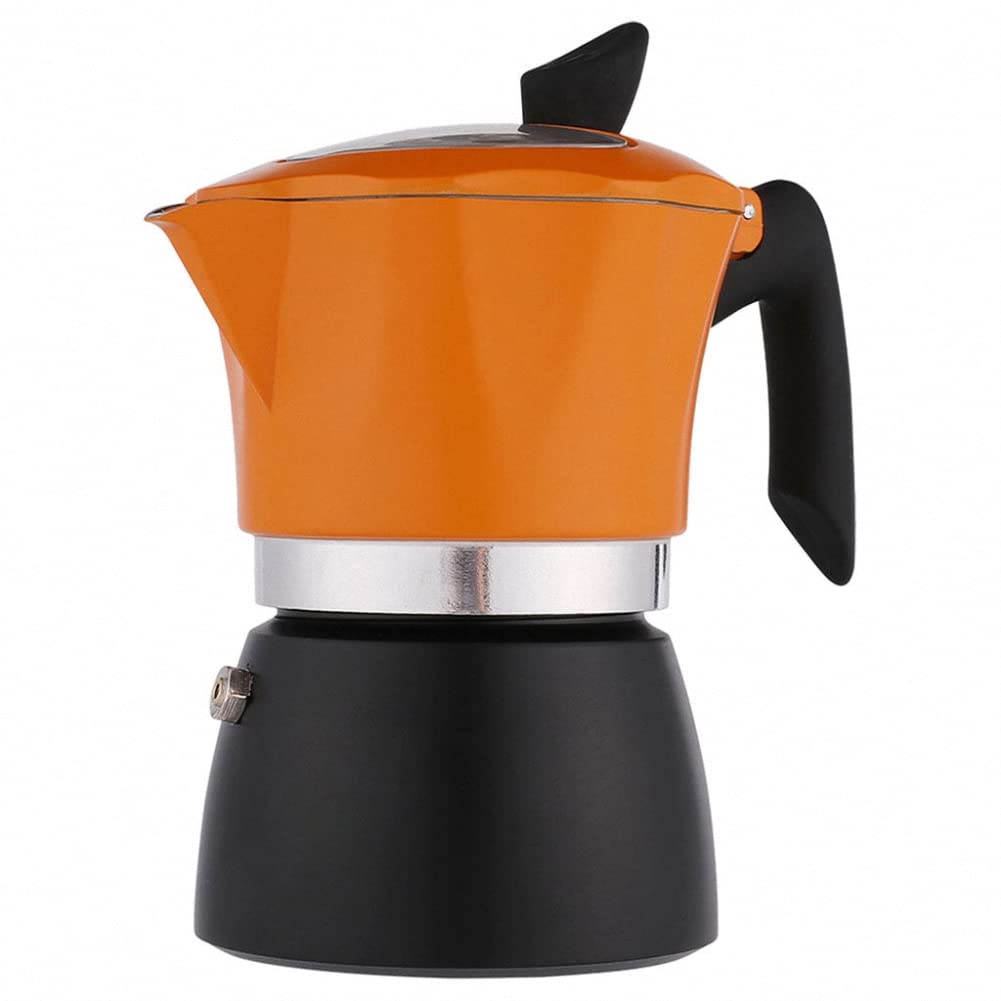 VGAGV Classic Italian Style Moka Coffee Maker - 300ML Stovetop Espresso Pot for Rich & Delicious Coffee | Perfect for Home, Office & Camping Brewing