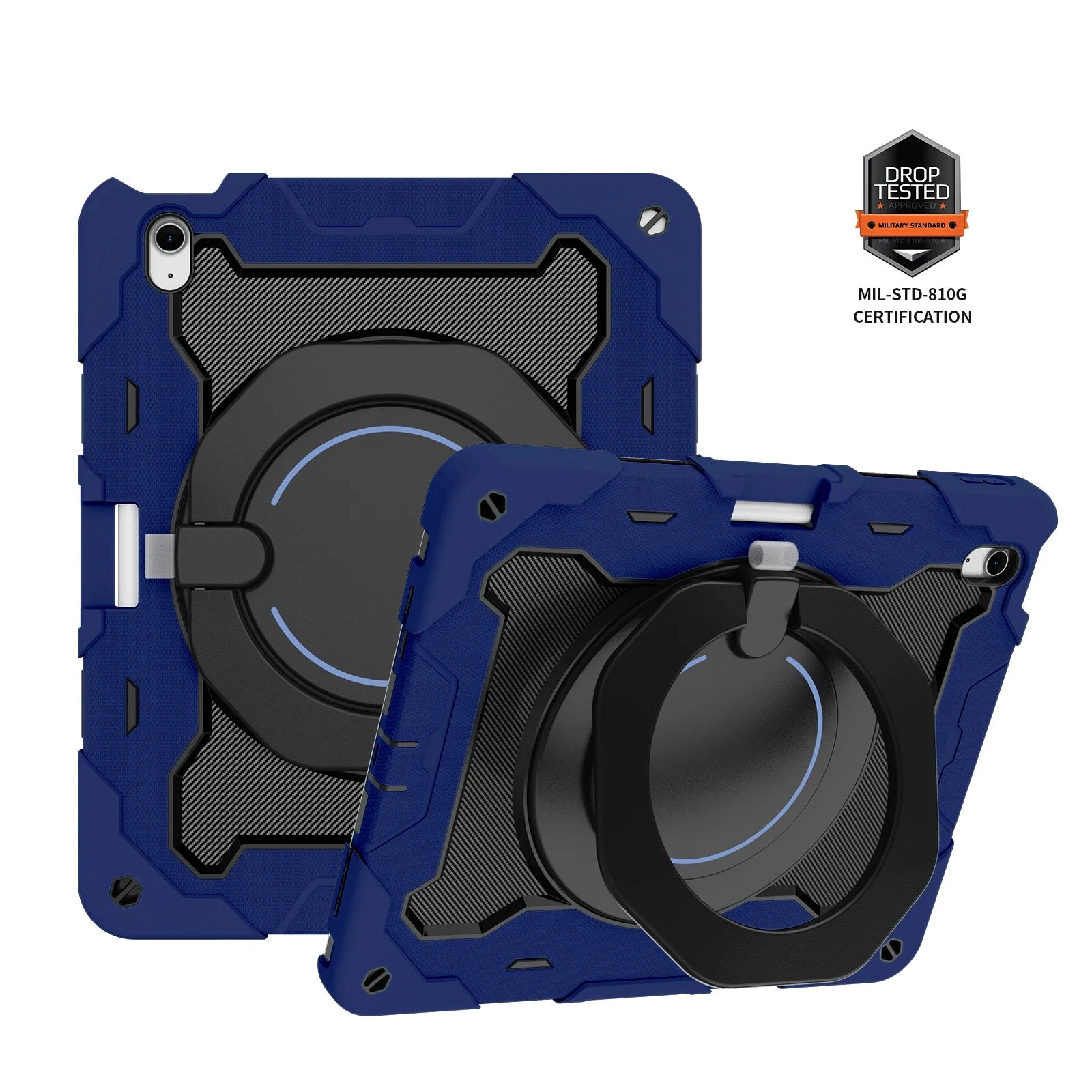 Kids iPad Air 6 13-inch 2024 Heavy Duty Rugged Shockproof Stand Case - Protective Cover for School, Travel & Outdoor Play