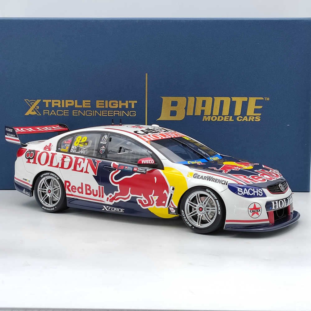 1/12 Scale Red Bull Racing Team Holden VF Commodore V8 2017 Sandown 500 Resin Model Car - Collectible Diecast Racing Toy Gift for Fans & Enthusiasts - Perfect for Display, Racing Collections & Motorsport Decor