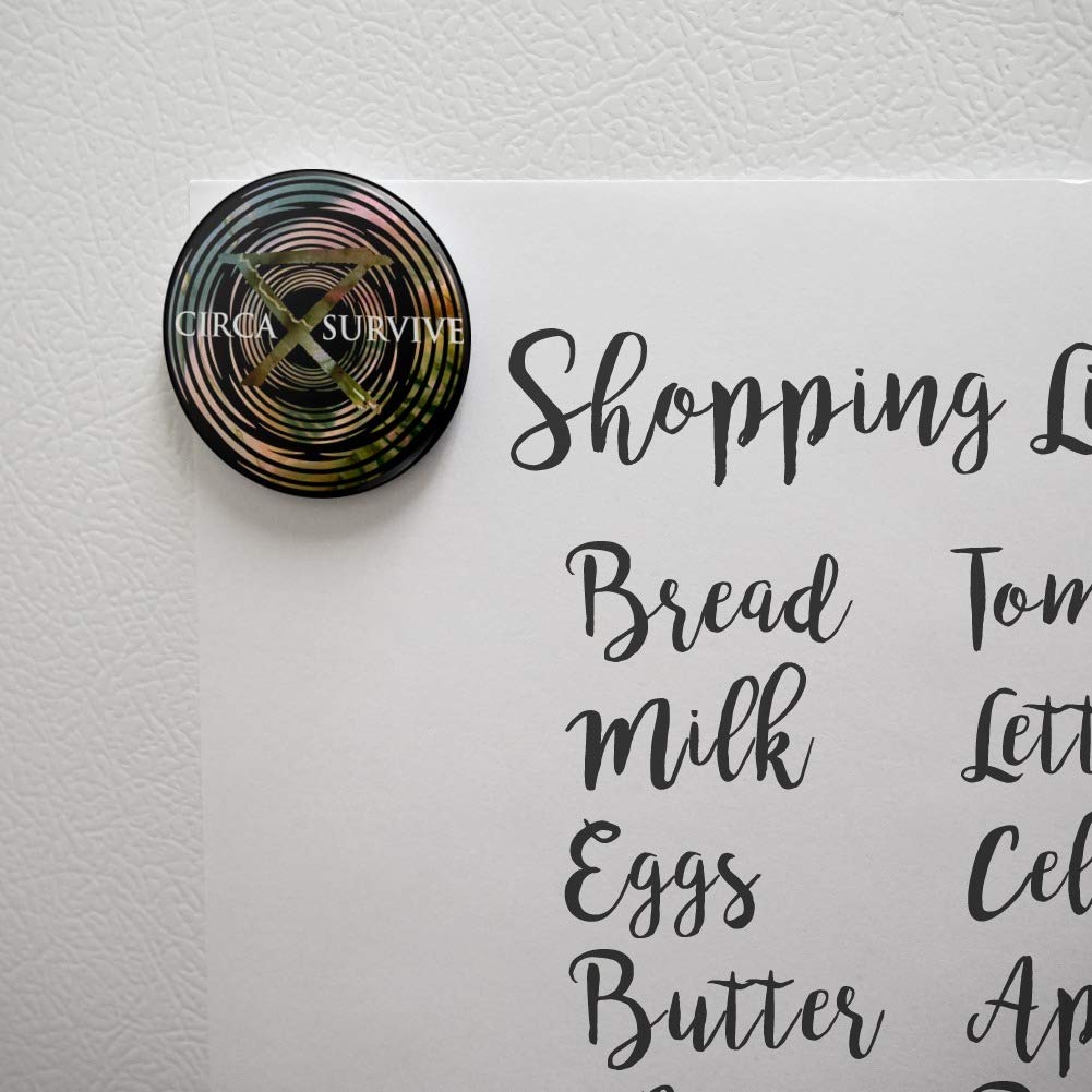 Circa Survive Hypnotise Kitchen Refrigerator Magnet - Funny Novelty Button Magnet for Fridge, Locker & Office Decor - Perfect for Music Fans & Home Organization