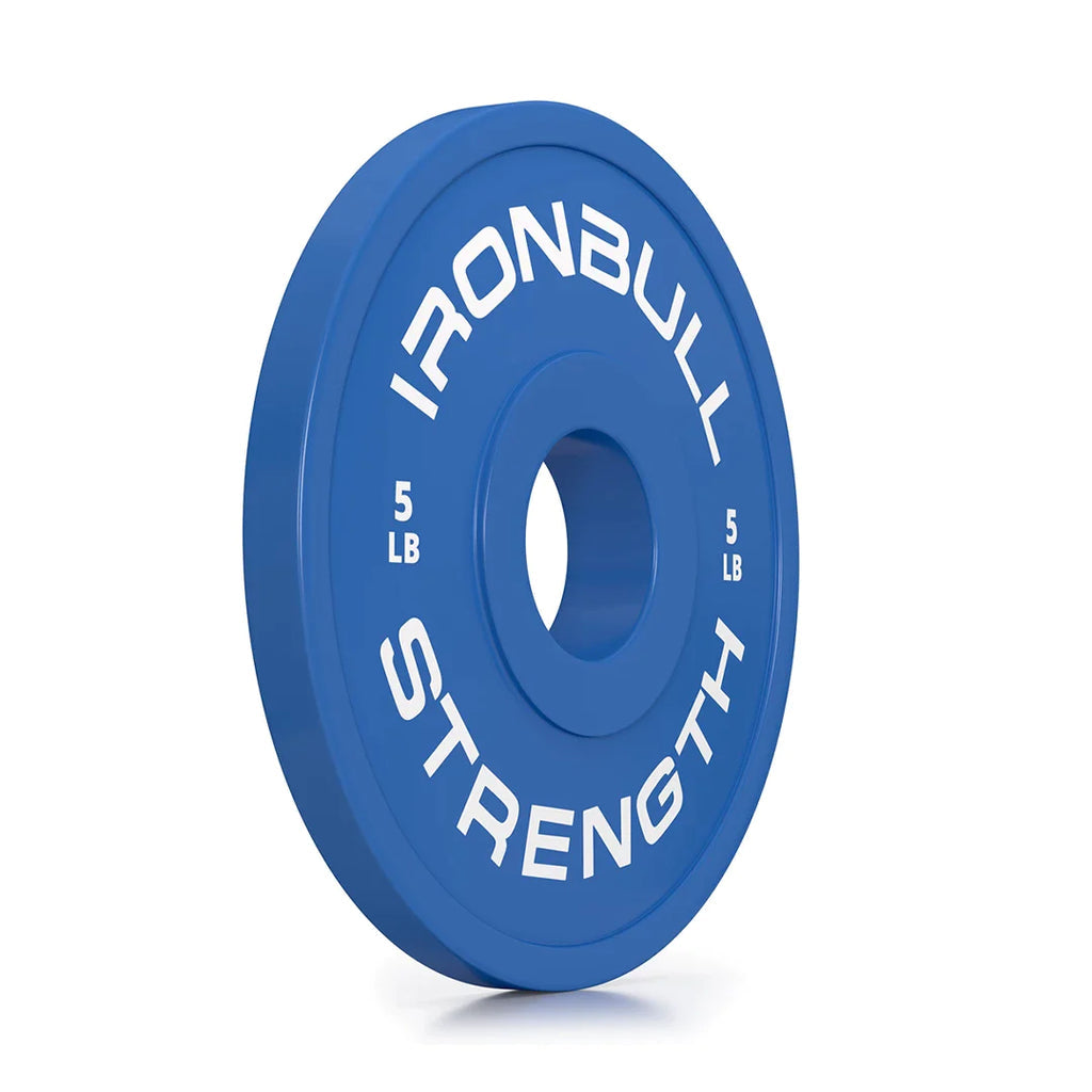 Iron Bull Olympic Weight Plates - Pair of 2 for Strength Training & Home Gym Workouts - Perfect for CrossFit, Powerlifting & Weightlifting