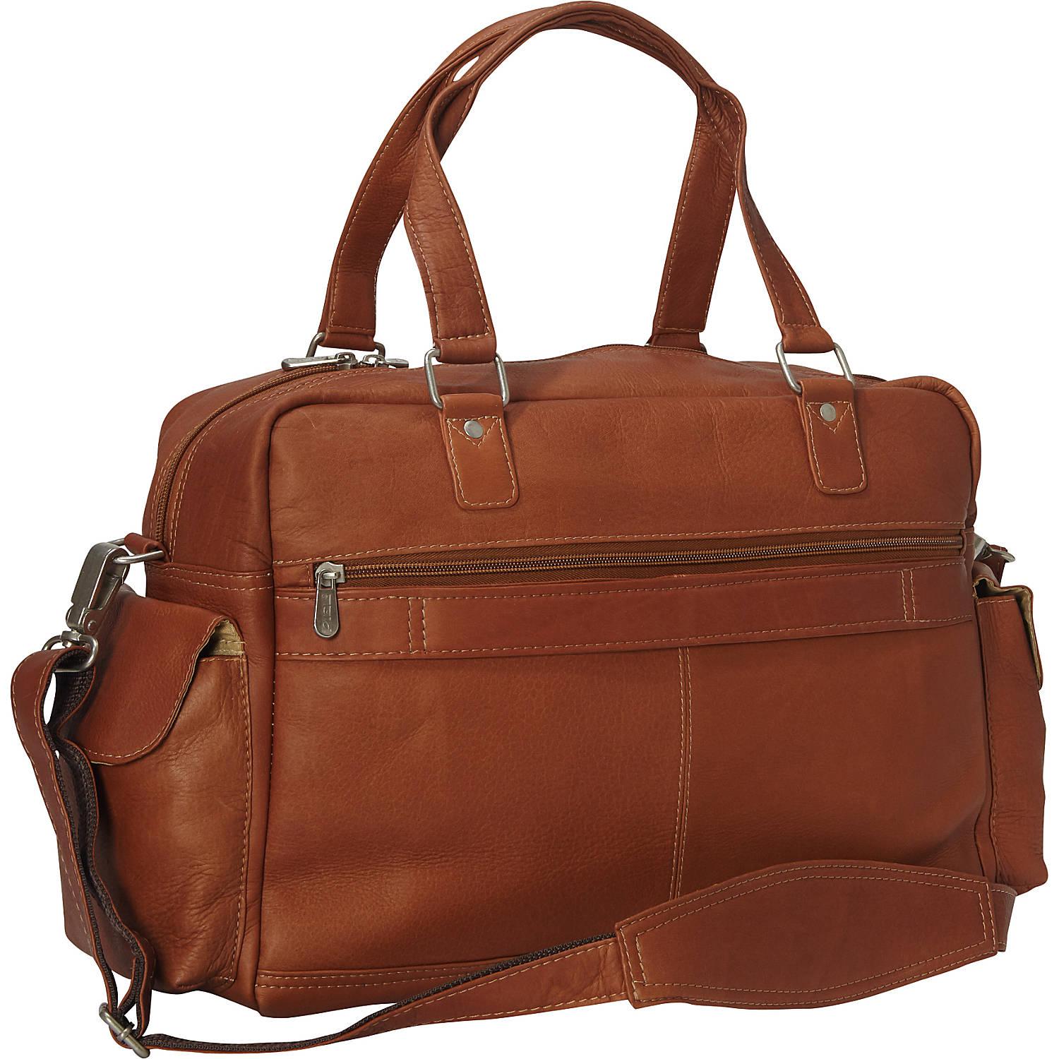 Premium Genuine Leather Carry-On Luggage for Travelers - Durable & Stylish Suitcase for Business Trips & Vacations