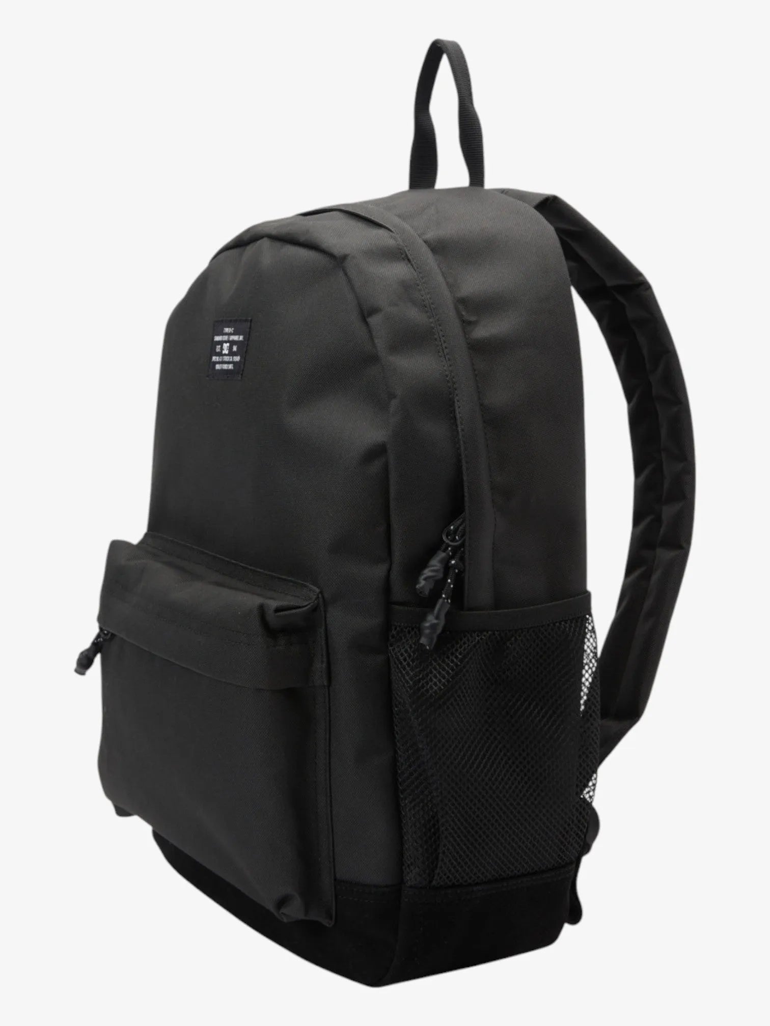 DC Backsider Core 4 Black Backpack - Durable School & Travel Laptop Bag for Men & Women - Perfect for College, Work & Outdoor Adventures