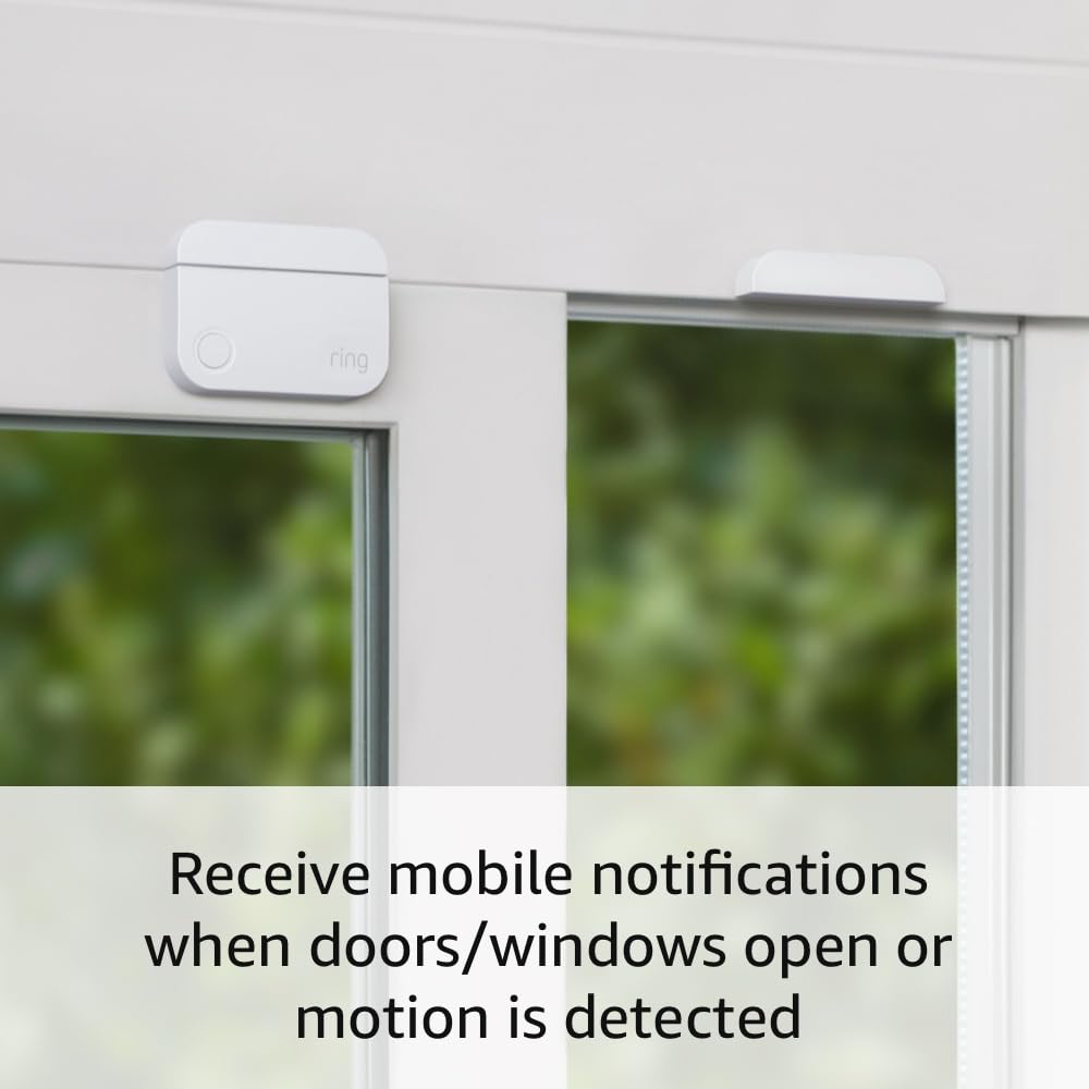 Ring Alarm Pro 8-Piece Home Security Kit with Stick Up Cam Battery (White) & Echo Show 8 (2nd Gen, Charcoal) - Smart Home Protection System for Indoor/Outdoor Monitoring & Alexa Voice Control