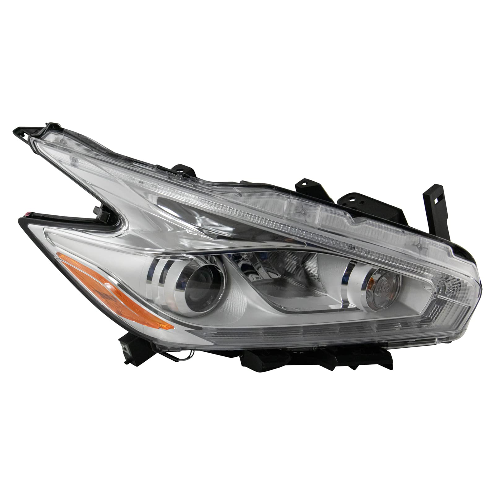 2017 Nissan Murano Right Passenger Side Halogen Headlight Lamp Assembly - Replacement for Dim/Broken Lights - Perfect for Night Driving & Off-Road Adventures