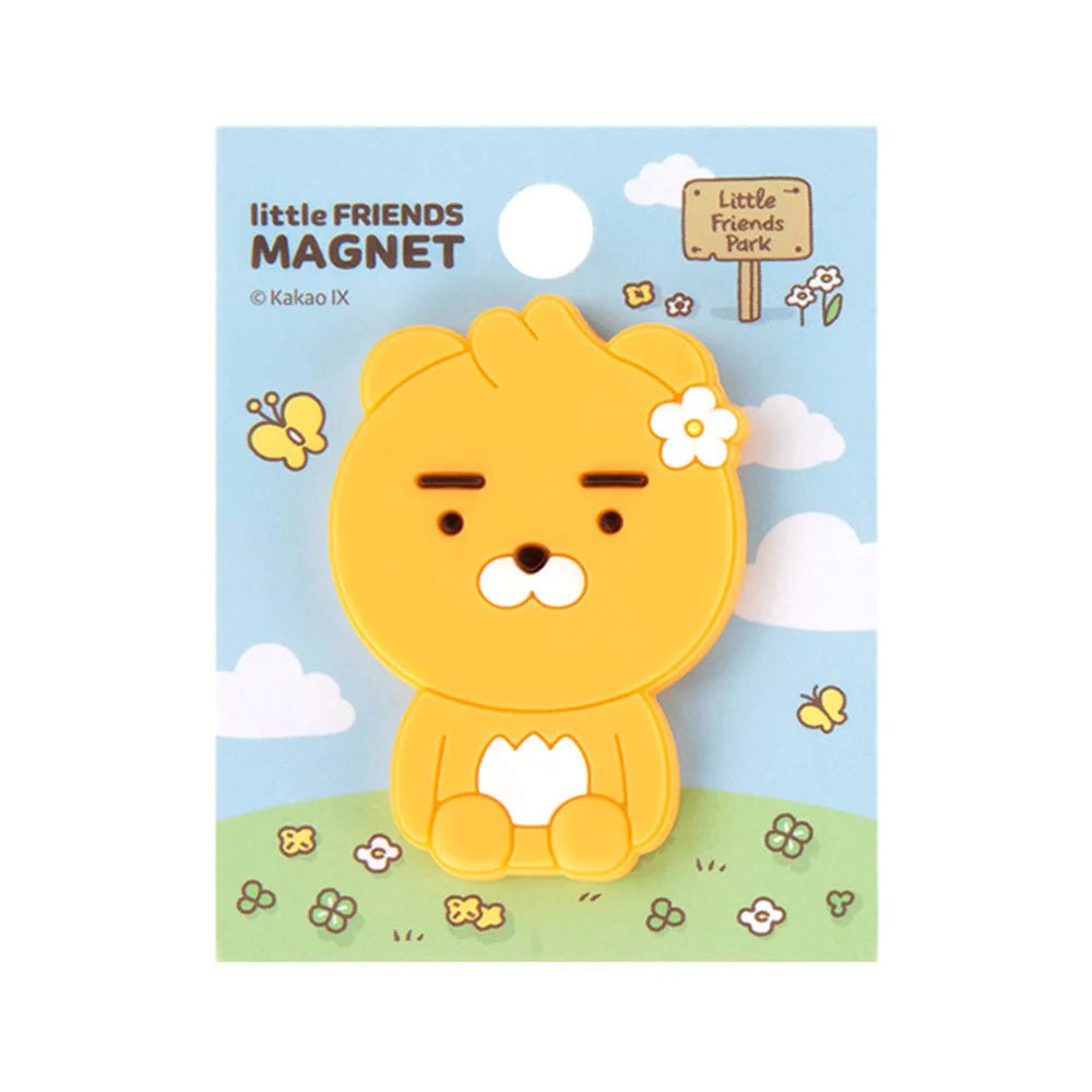 Little Friends Refrigerator Decorative PVC Magnets - Cute Animal Shaped Fridge Magnets for Kitchen Decor, Office Whiteboard & Memo Holders - Perfect for Home, School and Workplace Organization