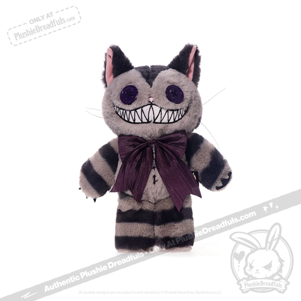 Victorian McGee's Cheshire Cat Plush Toy - Alice in Wonderland Inspired Collectible Gift for Disney Fans, Perfect for Home Decor, Cosplay Props and Birthday Presents