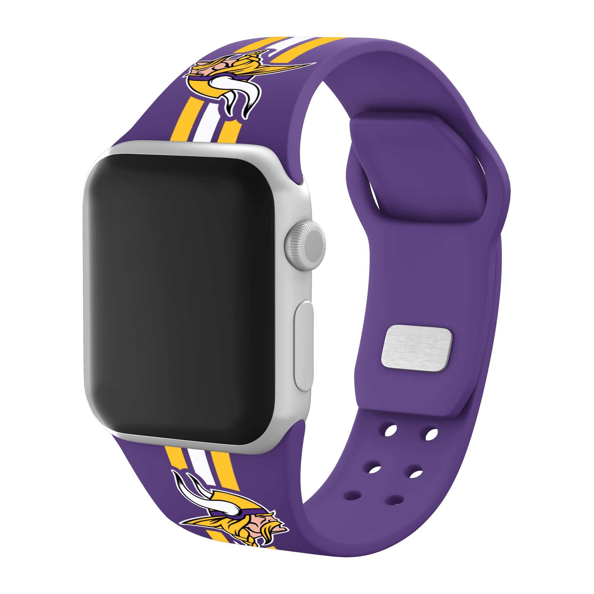 Minnesota Vikings HD Apple Watch Band - Compatible with All Apple Watch Models - Perfect for Game Day & Sports Fans