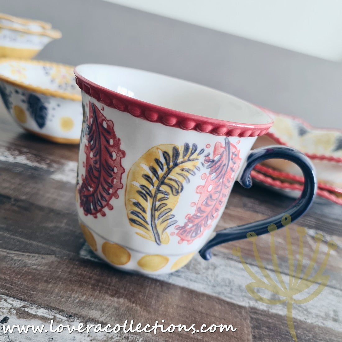 Afrocentric Yellow Dinnerware & Serveware Set - Modern African-Inspired Plates, Bowls & Serving Dishes for Stylish Dining & Entertaining