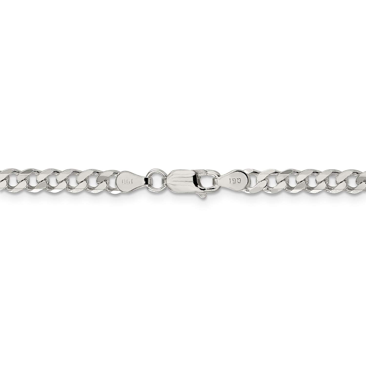 925 Sterling Silver Curb Chain Necklace, Bracelet or Anklet Set - Durable & Hypoallergenic Jewelry for Women & Men - Perfect for Everyday Wear, Gifts & Special Occasions