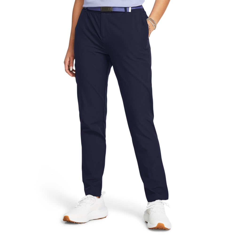 Under Armour Women's Drive Pants - Lightweight Athletic Workout Pants for Running, Yoga & Gym - High Waisted Tapered Leggings with Moisture-Wicking Fabric