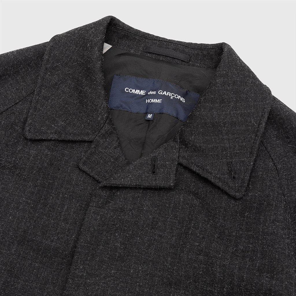 Premium Polyester Wool Herringbone Mac Coat for Men & Women | Classic Trench Coat for Fall & Winter | Office, Casual & Outdoor Wear