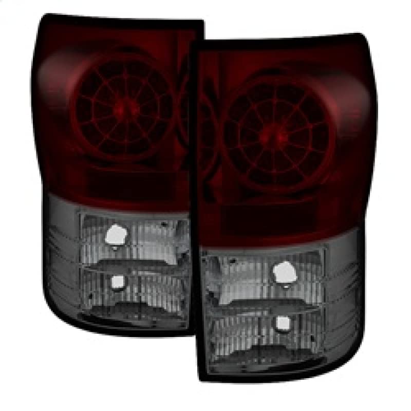 Spyder Auto 5029614 LED Tail Lights - Red/Smoked Lens - Compatible with Select Car Models - Enhance Style & Night Visibility for Sedans, Coupes & Trucks