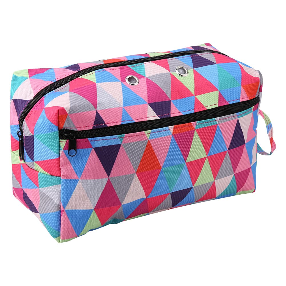Premium Knitting Bags & Crochet Yarn Storage Organizer - Large Zippered Tote with Multiple Pockets for Wool, Needles & Craft Supplies | Perfect for Travel, Home Organization & On-the-Go Knitting Projects