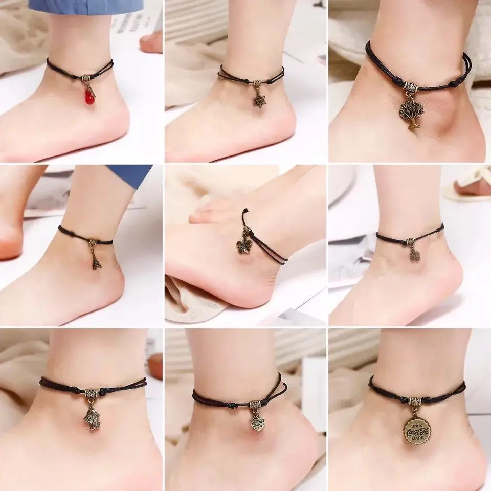 Stylish Creative Anklet for Women - Trendy Daily Jewelry for Casual & Summer Outfits | Perfect for Beach, Parties & Everyday Wear
