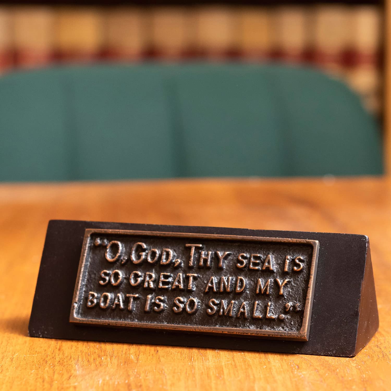 Authentic John F. Kennedy Oval Office Desk Plaque - Premium Museum-Quality Replica with Gift Box | Perfect for History Buffs, Presidential Collectors & Office Decor