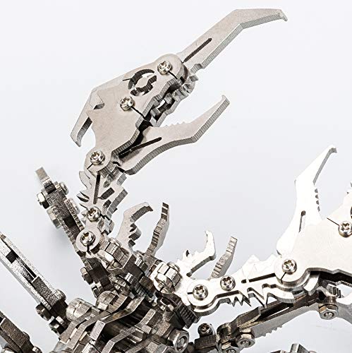 3D Metal Model Kits for Adults - DIY Robot Scorpion & Insect Puzzle Building Toys with Joint Mobility | Christmas Gift Idea for Hobbyists & Collectors | Perfect for Stress Relief, STEM Education & Home Decoration