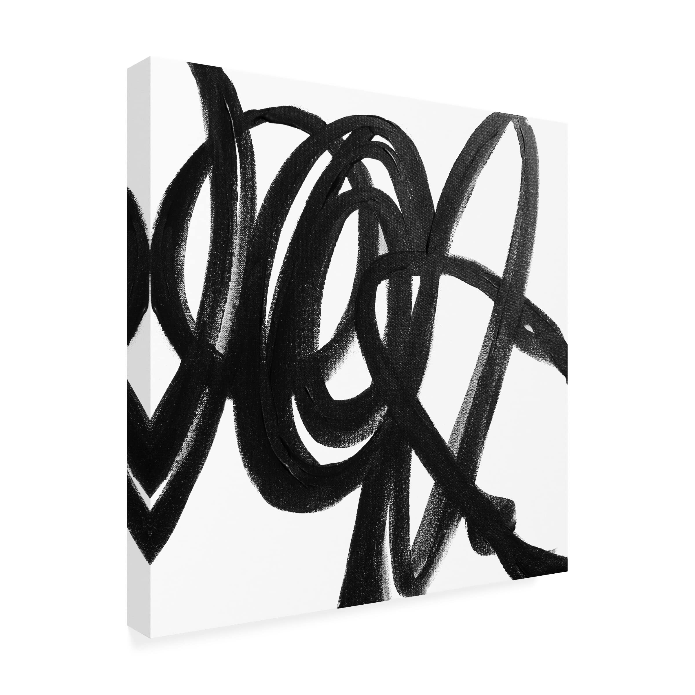 Trademark Fine Art 'The Rush IV' Canvas Wall Art by Irena Orlov - Modern Abstract Painting for Living Room, Bedroom & Office Decor