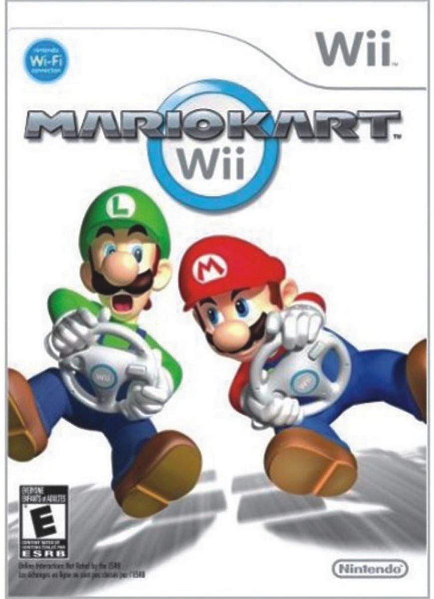Nintendo Wii Mario Kart - World Edition | Racing Game for Family Fun & Multiplayer Competition | Perfect for Parties & Game Nights