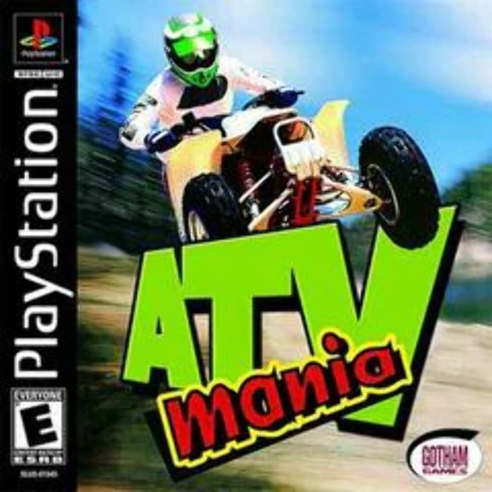 ATV Mania - PlayStation 2 Racing Game - Off-Road ATV Adventure for Thrilling Multiplayer & Single Player Action - Perfect for Game Nights & Extreme Sports Fans