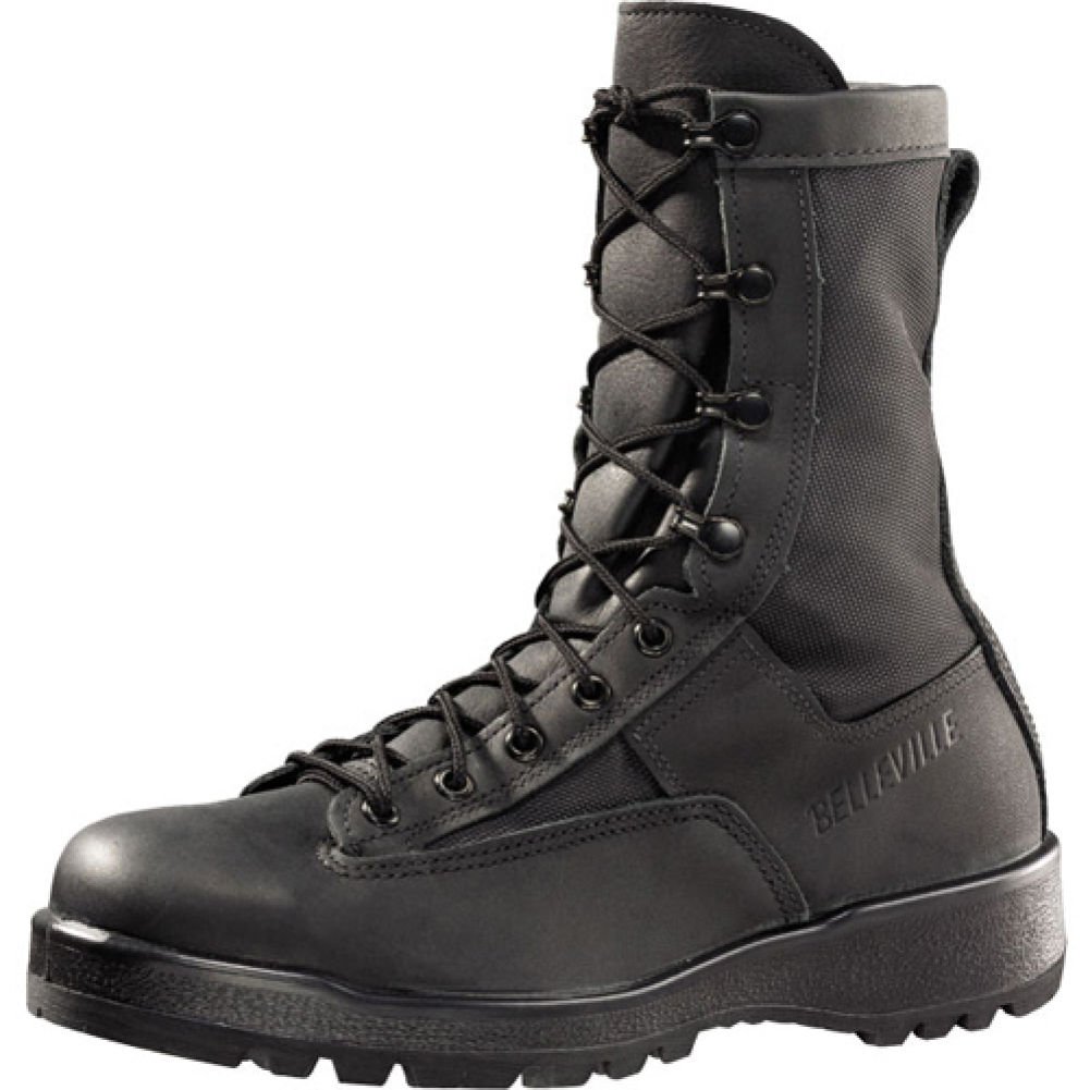 Belleville 700 8 Inch Waterproof Tactical Boots for Men - Polishable Leather & Nylon, Oil-Resistant Gore-Tex Lining - Ideal for Police, EMS, Security & Outdoor Work - Perfect for Duty, Hiking & Rough Terrain