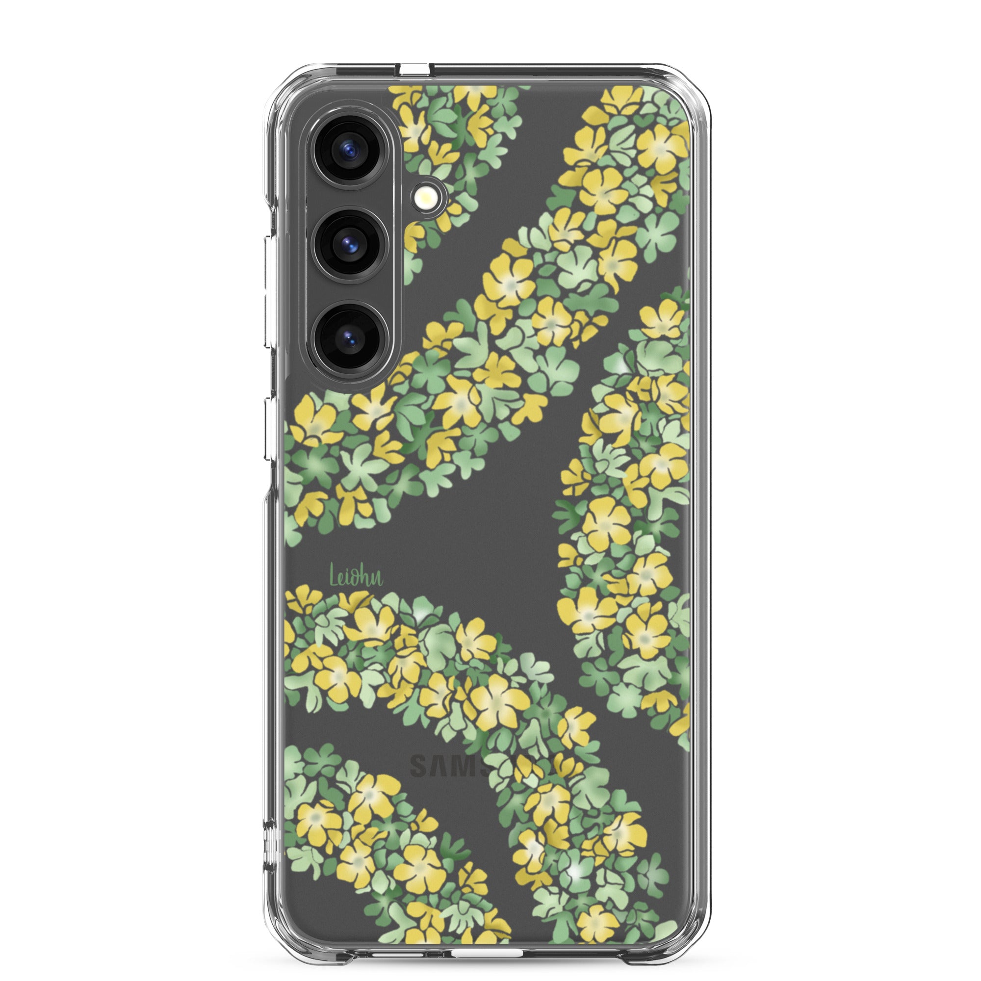 Double Pakalana Clear Case for Samsung Galaxy - Slim Protective Phone Cover for Everyday Use & Travel