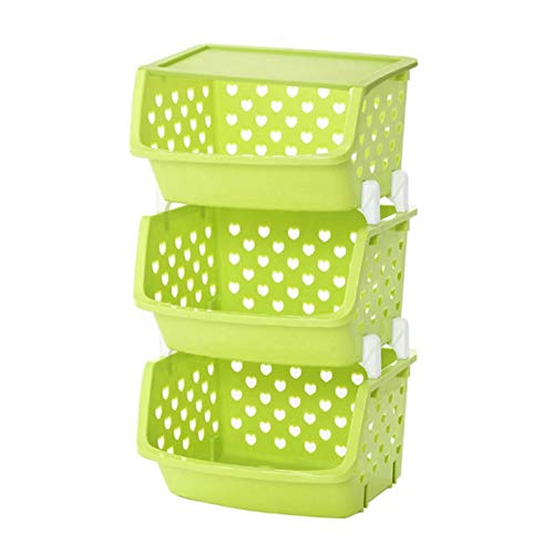 Multilayer Kitchen Storage Rack - Space Saving Vegetable & Fruit Organizer with Shelves for Countertop or Floor - Perfect for Pantry, Refrigerator & Kitchen Organization