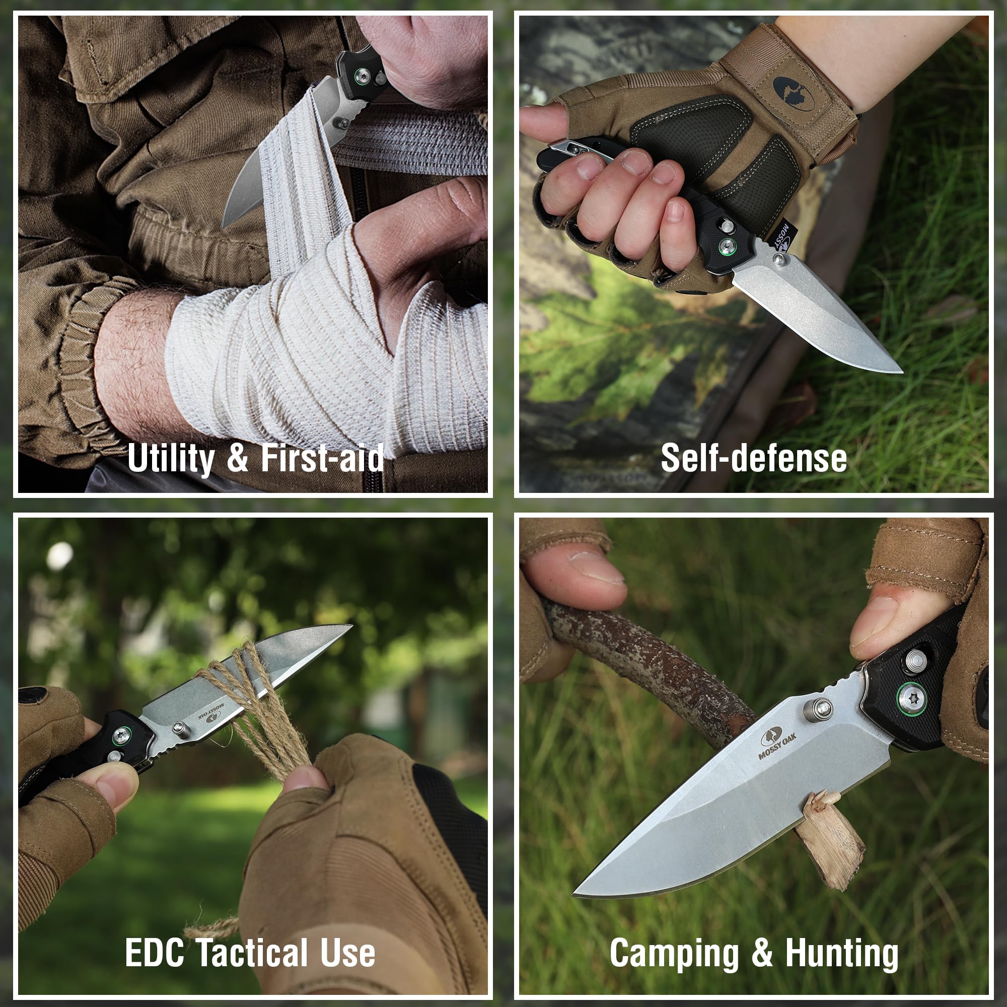 MOSSY OAK Folding Pocket Knife - 4