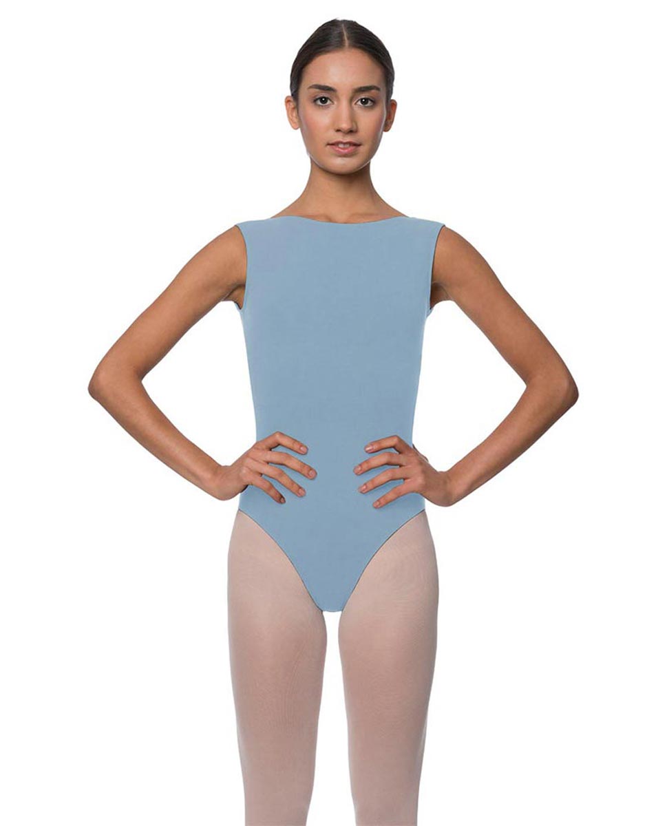 LUB213 Sabina High Neck Cotton Leotard for Ballet, Dance & Gymnastics - Comfortable Stretch Fabric for Women & Girls