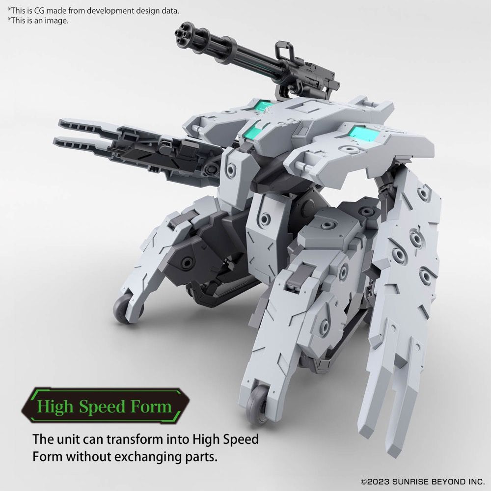 Bandai HG 1/72 Kyoukai Senki #21 AMAIM Bunyip Ginga Plastic Model Kit - Build Your Own Mecha Robot for Display & Collection