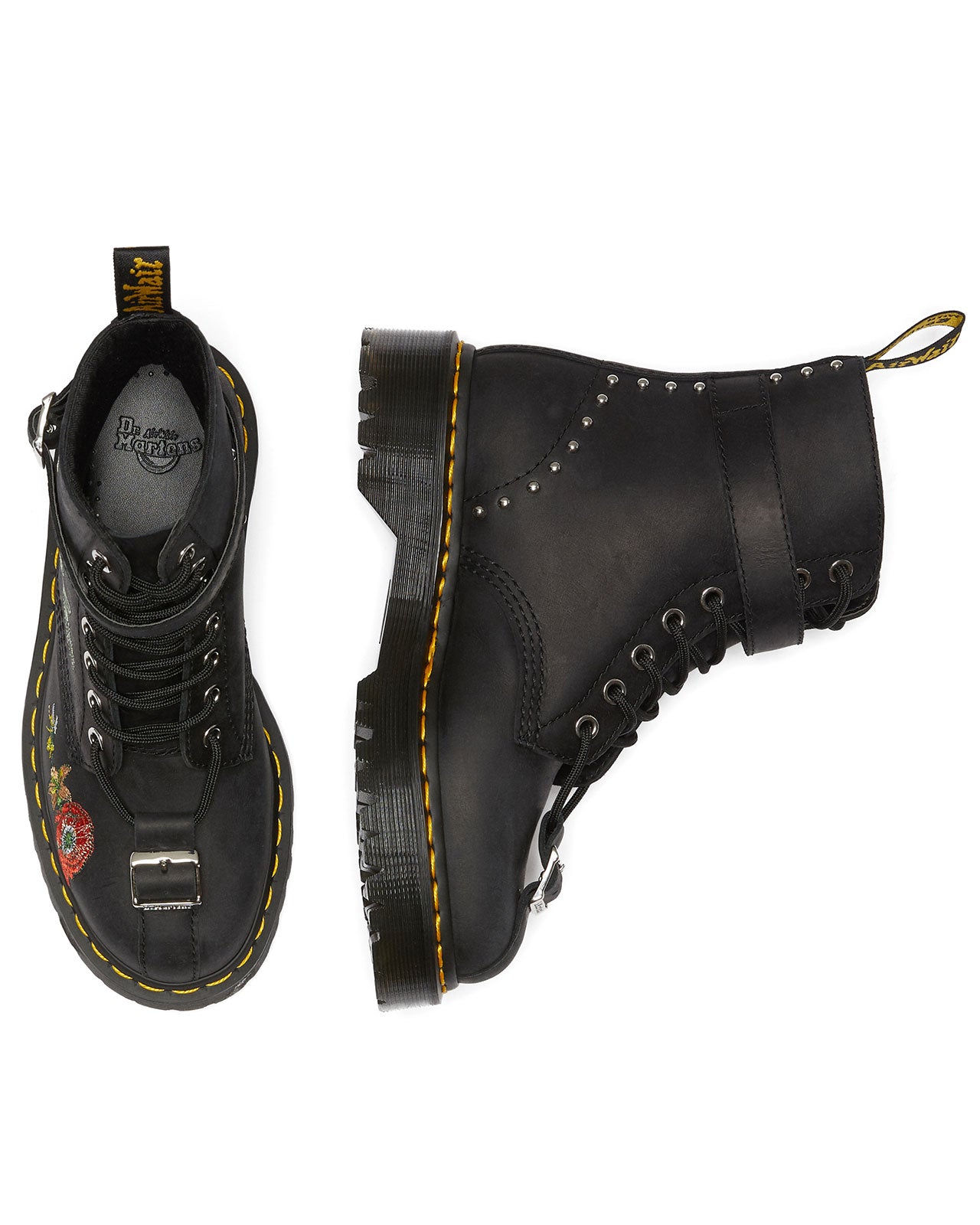 GOMEZ Women's Black Leather Waterproof Ankle Boots - Stylish & Comfortable for Winter, Rain & Snow Outdoor Activities