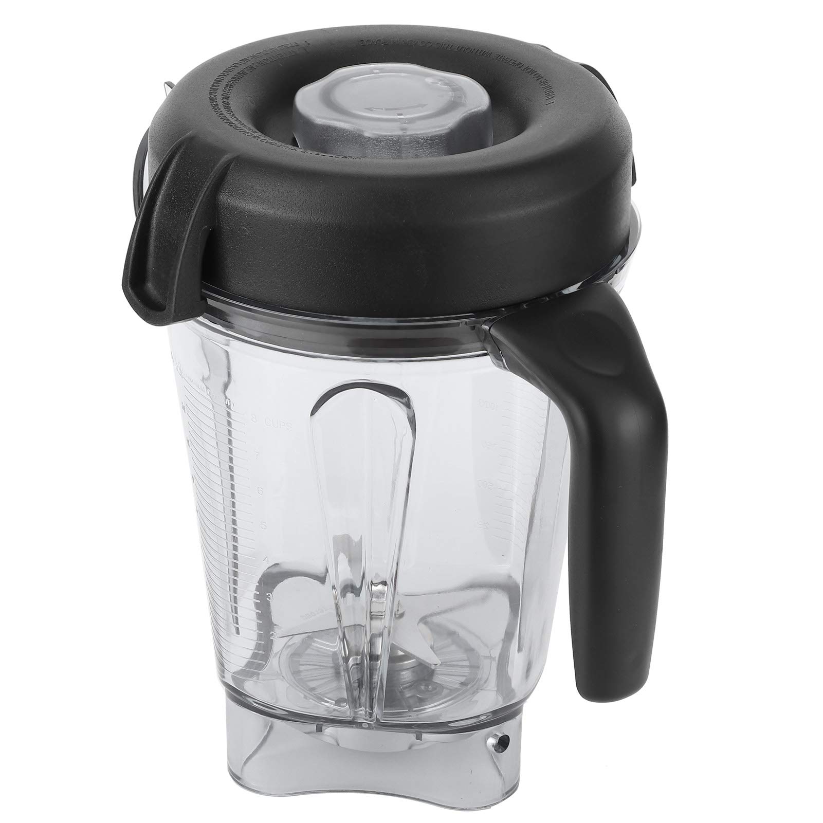 64oz Clear Blender Jar with Blade Lid - Replacement for Smoothies & Juicing