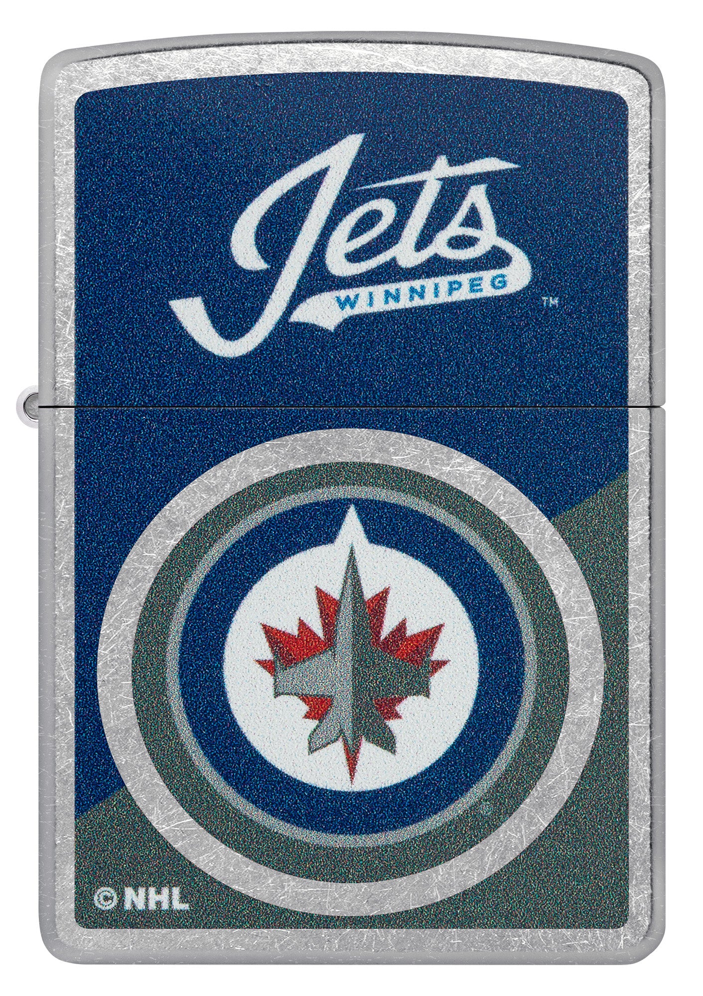 Winnipeg Jets Color Image Street Chrome - Premium NHL Hockey Team Decal for Cars, Laptops, and Windows - Show Your Team Spirit Anywhere