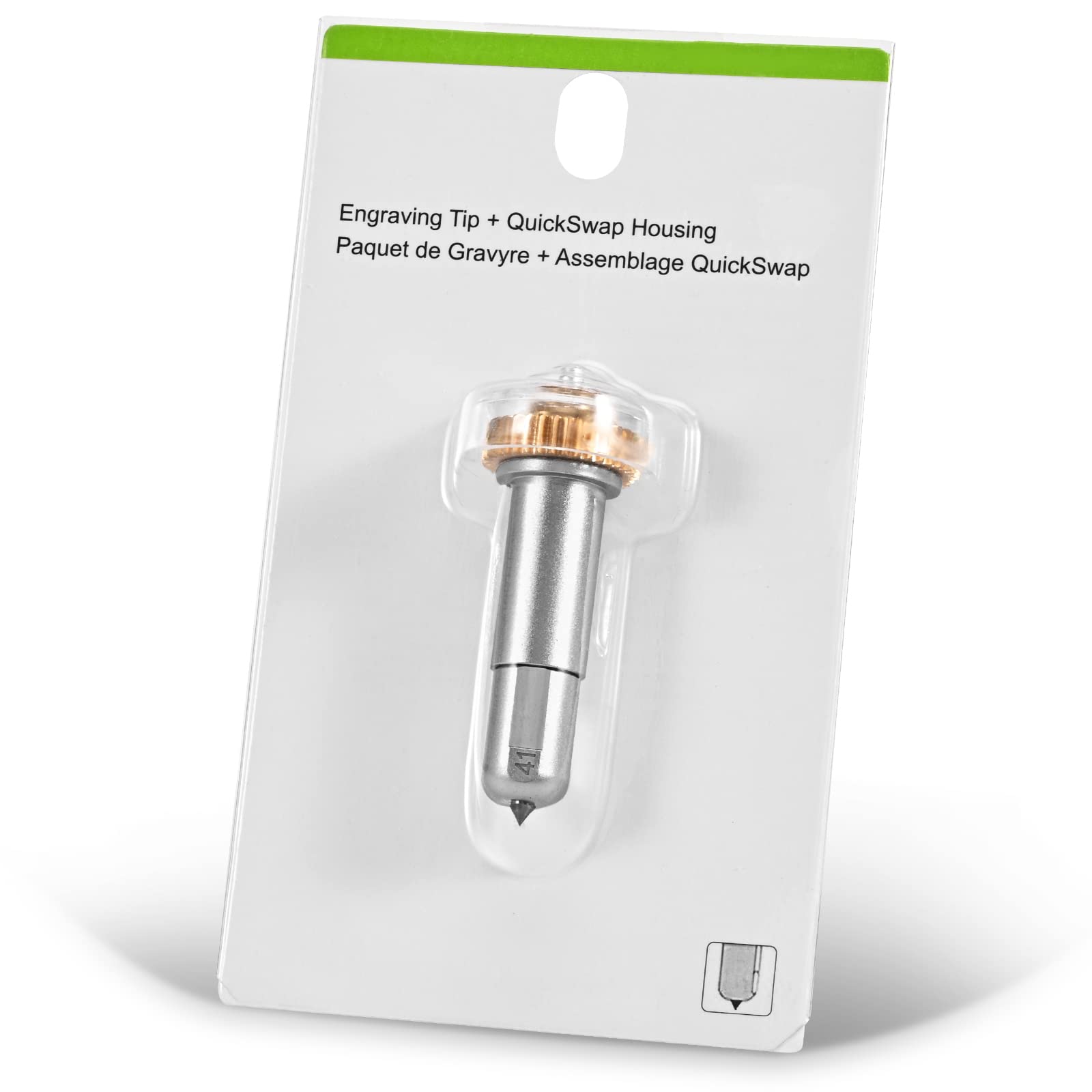 Premium Carbide Engraving Tip with QuickSwap Housing for Cricut Maker/Maker 3 - Durable Engraving Tool for Glass, Acrylic, Metal & More - Perfect for DIY Crafts, Personalized Gifts & Home Decor Projects