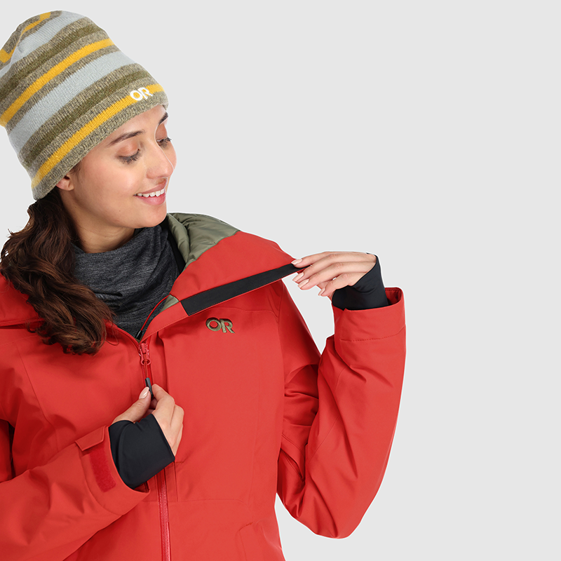 Women's Winter Snowcrew Jacket - Waterproof Windproof Insulated Ski Jacket for Cold Weather - Perfect for Skiing, Snowboarding & Outdoor Winter Activities